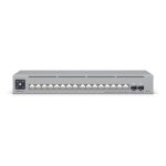 Switch Ubiquiti Pro Max 16 L3 con conectividad Ethernet de 2.5G en color gris, SKU: USW-Pro-Max-16