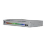 Switch Ubiquiti Pro Max 16 L3 con conectividad Ethernet de 2.5G en color gris, SKU: USW-Pro-Max-16
