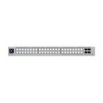 Switch de Ubiquiti modelo Pro Max 48 con capacidad L3 y velocidad Ethernet de 2.5G, SKU USW-Pro-Max-48, en color gris