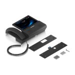 Teléfono IP Ubiquiti G3 Touch Wall en color negro, con conectividad Wifi, SKU UTP-G3-Touch-Wall