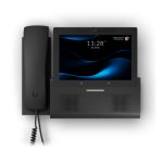 Teléfono IP Ubiquiti G3 Touch Wall en color negro, con conectividad Wifi, SKU UTP-G3-Touch-Wall