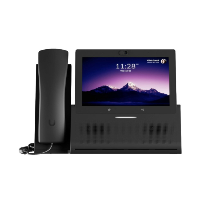 Ubiquiti Teléfono Inteligente Touch Max Negro con Pantalla Táctil Ubiquiti Phone Touch Max teléfono inteligente negro con pantalla táctil de alta resolución SKU UTP-TouchMax