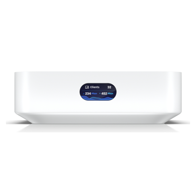 Ubiquiti UniFi Express router inalámbrico de doble banda y Gigabit Ethernet Imagen del Ubiquiti UniFi Express, un router inalámbrico de doble banda (2,4 GHz / 5 GHz) en color blanco con conectividad Gigabit Ethernet. SKU: UX