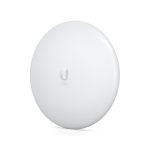 Imagen del transceptor y repetidor Ubiquiti WAVE-LR de largo alcance en color blanco con SKU WAVE-LR