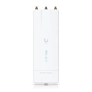 Puente WiFi Ubiquiti UISP Wave MLO5 con velocidad de transferencia de 5000 Mbit/s en color blanco. SKU: Wave-MLO5