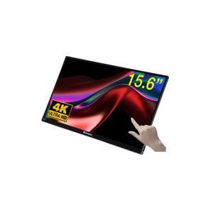Verbatim 32238 monitor de 15.6 pulgadas con resolución 3840 x 2160 píxeles 4K Ultra HD LCD y pantalla táctil en color negro