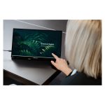 Verbatim 32238 monitor de 15.6 pulgadas con resolución 3840 x 2160 píxeles 4K Ultra HD LCD y pantalla táctil en color negro