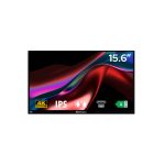 Verbatim 32238 monitor de 15.6 pulgadas con resolución 3840 x 2160 píxeles 4K Ultra HD LCD y pantalla táctil en color negro