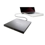 Verbatim unidad de disco óptico DVD±RW en color negro, destacada por su alta velocidad de escritura y versatilidad. SKU: 43886