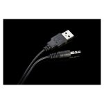 Altavoz SureFire Gator Eye negro con detalles en rojo, alámbrico de 2.5W, SKU 48820