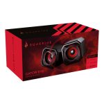 Altavoz SureFire Gator Eye negro con detalles en rojo, alámbrico de 2.5W, SKU 48820