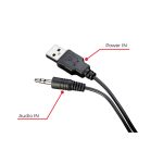 Altavoz SureFire Gator Eye negro con detalles en rojo, alámbrico de 2.5W, SKU 48820