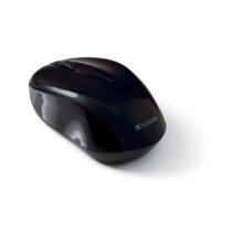 Ratón Verbatim Go Nano inalámbrico para oficina, diseño ambidextro, 1600 DPI, SKU 49042