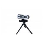 Verbatim 49579, cámara web USB 2.0 en color negro con resolución 1920 x 1080 Pixeles