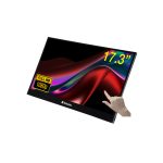 Verbatim 49593 pantalla para PC 43,9 cm, 1920 x 1080 Pixeles, Full HD, LCD táctil, color negro