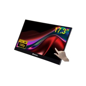 Verbatim 49593 pantalla para PC 43,9 cm, 1920 x 1080 Pixeles, Full HD, LCD táctil, color negro