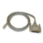 Cable de serie Vertiv Avocent CAB0017 de 1,8 metros en color beige, ideal para conexiones confiables.