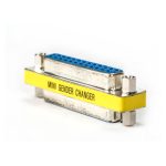 Imagen del cambiador de género para cable DB25 Vertiv Avocent, modelo CON0092