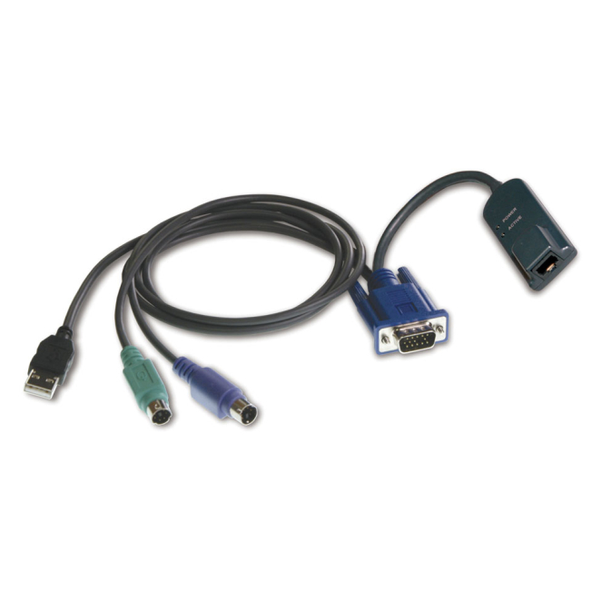 Vertiv Avocent cable KVM DSAVIQ-PS2M negro Cable KVM Vertiv Avocent DSAVIQ-PS2M para video, teclado y ratón en color negro. SKU: DSAVIQ-PS2M