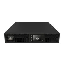 Vertiv Liebert GXT5-3000IRT2UXL es un sistema de alimentación ininterrumpida tipo UPS con doble conversión en línea, capacidad de 3 kVA, 3000 W y 7 salidas AC