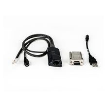 Cable Vertiv Avocent MPUIQ-SRL para conexión KVM, soporta video, teclado y ratón, color negro.