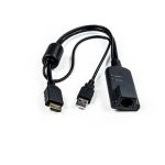 Cable Vertiv Avocent MPUIQ-VMCHD para video, teclado y ratón (KVM) en color negro de 0,3556 metros de longitud. SKU: MPUIQ-VMCHD
