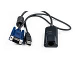 Cable para KVM Vertiv Avocent MPUIQ-VMCHS de 0,3556 metros en color negro y azul. SKU: MPUIQ-VMCHS