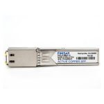Vertiv Avocent módulo transceptor de red modelo RJ45-CATX-SFP. Compacto y eficiente, adecuado para cableado de alta velocidad.