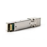Vertiv Avocent módulo transceptor de red modelo RJ45-CATX-SFP. Compacto y eficiente, adecuado para cableado de alta velocidad.