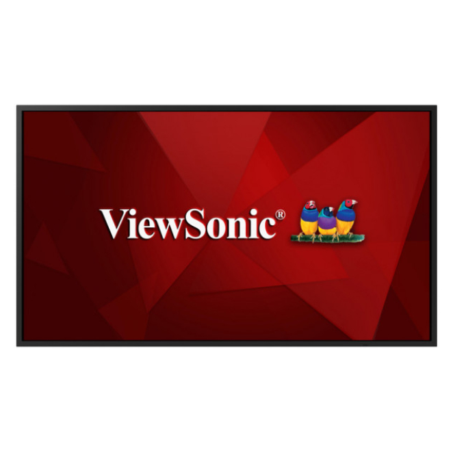 Viewsonic Pantalla de Señalización Digital 55 pulgadas 4K Ultra HD con Android Viewsonic CDE5520 pantalla de señalización digital de 55 pulgadas con resolución 4K Ultra HD, IPS, 400 cd/m², procesador incorporado y Android 8.0, SKU CDE5520