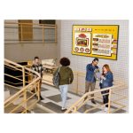 Pantalla de señalización 98 pulgadas Viewsonic CDE9830 con Wifi, 500 cd / m² de brillo, 4K Ultra HD, negro y procesador Android 11