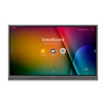 Pantalla plana de señalización digital Viewsonic IFP6552-2F de 65 pulgadas, LCD con 450 cd/m², resolución 4K Ultra HD, color negro y pantalla táctil con procesador Android incorporado