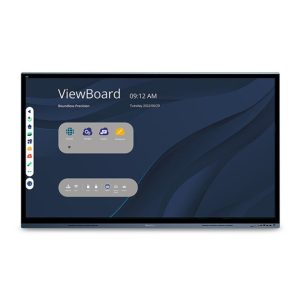 Pantalla de señalización Viewsonic IFP6562 de 65 pulgadas con 4K Ultra HD, LED, WiFi, 350 cd/m², pantalla táctil, procesador Android 8.0, SKU IFP6562.