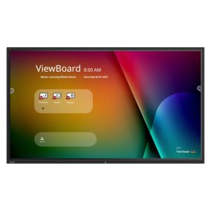 Pantalla de señalización Viewsonic IFP9850-4 de 98 pulgadas, 4K Ultra HD, LCD, Wifi, 350 cd/m², pantalla táctil con procesador Android 9