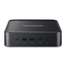 Imagen del Viewsonic NMP760 Mini PC con procesador Intel Celeron 5205U, 8GB DDR4-SDRAM, 64GB eMMC y sistema operativo ChromeOS, SKU NMP760