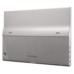 Viewsonic TD1655, pantalla para PC de 39.6 cm (15.6 pulgadas) con resolución de 1920 x 1080 píxeles, Full HD LED y pantalla táctil multi-usuario en color negro y plata. SKU: TD1655.