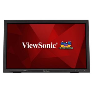 Monitor Viewsonic TD2223, 21.5 pulgadas, resolución 1920 x 1080 Pixeles, Full HD LED, pantalla táctil, color negro, SKU TD2223