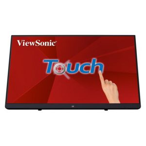 Viewsonic TD2230 pantalla para PC de 21.5 pulgadas con resolución 1920 x 1080 pixeles Full HD, táctil y negra. SKU: TD2230