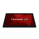 Viewsonic TD2760, pantalla táctil de 27 pulgadas, 1920 x 1080 píxeles, Full HD, multi-usuario, LED, color negro, SKU TD2760