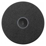 Imagen del micrófono para conferencias Viewsonic VB-MIC-201 en color negro, diseñado para alta calidad de audio en videoconferencias. SKU: VB-MIC-201