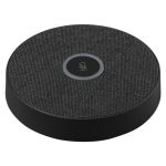 Imagen del micrófono para conferencias Viewsonic VB-MIC-201 en color negro, diseñado para alta calidad de audio en videoconferencias. SKU: VB-MIC-201