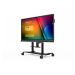 Carrito motorizado Viewsonic para televisores de 86 pulgadas, SKU VB-STND-007, ideal para facilitar el movimiento y el ajuste de la altura.