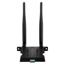 Imagen del adaptador WLAN/Bluetooth Viewsonic VB-WIFI-005 con conectividad avanzada para centros de procesamiento de datos.