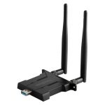 Imagen del adaptador WLAN/Bluetooth Viewsonic VB-WIFI-005 con conectividad avanzada para centros de procesamiento de datos.