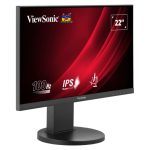 Monitor Viewsonic VG2208A-HD Serie VG LED de 22 pulgadas, resolución 1920 x 1080 píxeles, Full HD, color negro, SKU VG2208A-HD