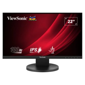Monitor LED Viewsonic VG2208A de la Series VG con pantalla de 22 pulgadas y resolución Full HD 1920 x 1080 píxeles en color negro, SKU VG2208A