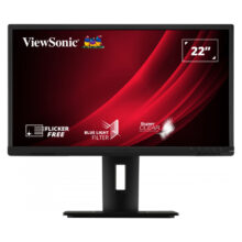 Monitor Viewsonic VG2240 de 22 pulgadas, resolución 1920 x 1080 Pixeles, Full HD, en color Negro, SKU VG2240
