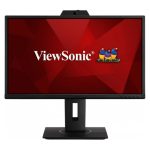 Vista frontal del monitor LED Viewsonic VG Series VG2440V de 23.8 pulgadas en color negro, con resolución 1920 x 1080 píxeles Full HD, SKU VG2440V