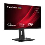 Monitor Viewsonic VG Series VG2448A-2 de 23.8 pulgadas, resolución 1920 x 1080 píxeles, Full HD, LED, en color negro. SKU: VG2448A-2