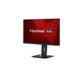 Vista frontal del Monitor Viewsonic VG Series VG2755-2K con pantalla LED de 27 pulgadas, resolución 2560 x 1440 Pixeles y acabado en negro. SKU: VG2755-2K